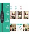 4er-Set Pflanzenlicht 35W - Inkl. Timer, Vollspektrum, lüfterlos, dimmbar, IP20