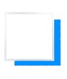 60x60 LED-Panel, 36W - 120lm/W, IP41, UGR19, weißer Rahmen