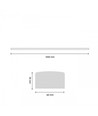 120cm LED-Deckenleuchte, 30W - 100lm/W, CCT, weiß, IP20