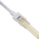 Wasserdichter Startstecker für LED-Streifen - 8mm, einfarbig, IP68, 5V-24V, für SMD und COB