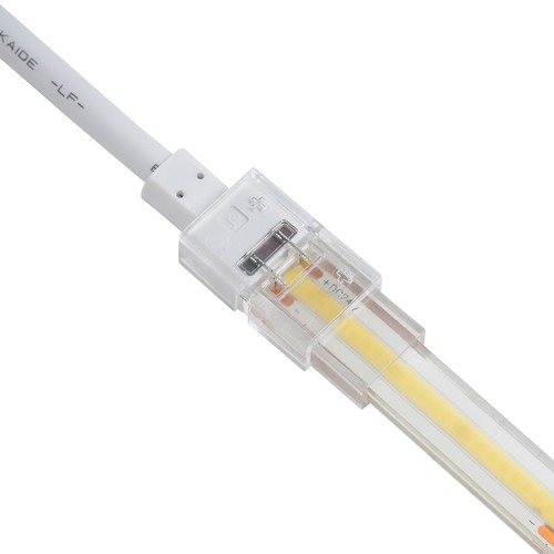 Wasserdichter Startstecker für LED-Streifen - 8mm, einfarbig, IP68, 5V-24V, für SMD und COB