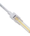 Wasserdichter Startstecker für LED-Streifen - 8mm, einfarbig, IP68, 5V-24V, für SMD und COB