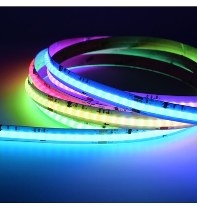 5m RGBWIC COB LED Streifen - 24V DC, 784 LED 20W/m, IP20