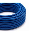 5m Textilkabel 2x0,75 mm² - 230V, blau