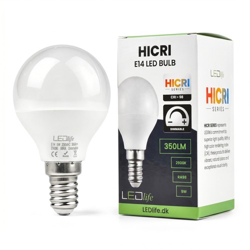 E14 5W dimmbar HiCri Lampe - RA98