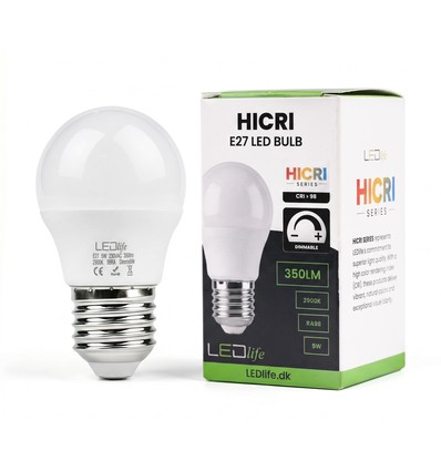 E27 5W dimmbar HiCri Lampe - RA98