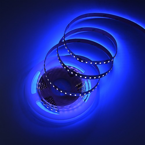 5m 10W/m UV 400 nm LED-Streifen - 24V DC, IP20, 120 LEDs pro Meter