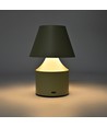 Wiederaufladbare LED Tischlampe - Grün, Touch dimmbar, 3in1, IP20