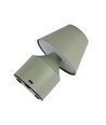 Wiederaufladbare LED Tischlampe - Grün, Touch dimmbar, 3in1, IP20
