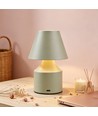 Wiederaufladbare LED Tischlampe - Grün, Touch dimmbar, 3in1, IP20