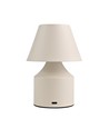 Wiederaufladbare LED-Tischleuchte - Creme, Touch-dimmbar, 3-in-1, IP20