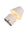 Wiederaufladbare LED-Tischleuchte - Creme, Touch-dimmbar, 3-in-1, IP20