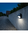 Solar-Wandleuchte mit Sensor - IP54, 120° Abstrahlwinkel