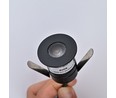 Sauna Downlight schwarz - 24V DC, RA93, 1,1W, 3m Kabel, Loch: Ø3 cm, Maße: Ø3,5 cm