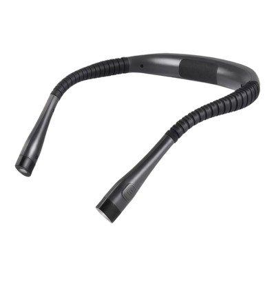 Nacken-Leseleuchte - Schwarz, 3-in-1 Lichtfarbe, IP54
