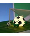 MOCHI Fußball Nachtlicht aus weichem Silikon - aufladbar, Farbwechsel + Warmweiß