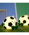 MOCHI Fußball Nachtlicht aus weichem Silikon - aufladbar, Farbwechsel + Warmweiß