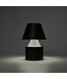Wiederaufladbare LED-Tischleuchte - Schwarz, Touch-dimmbar, 3in1, IP20