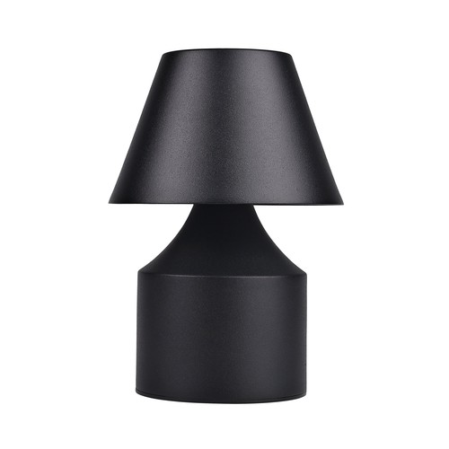 Wiederaufladbare LED-Tischleuchte - Schwarz, Touch-dimmbar, 3in1, IP20