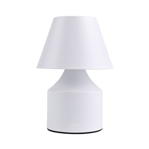 Wiederaufladbare LED Tischlampe - Weiß, Touch dimmbar, 3in1, IP20 Innen