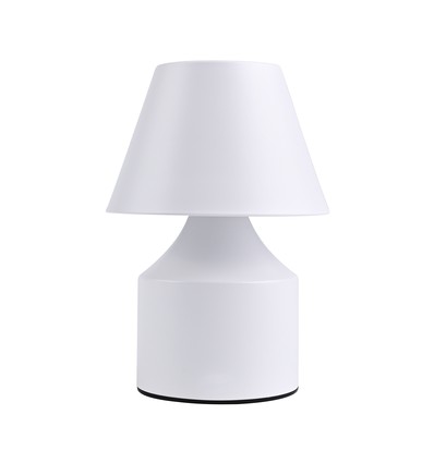 Wiederaufladbare LED Tischlampe - Weiß, Touch dimmbar, 3in1, IP20 Innen