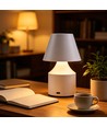Wiederaufladbare LED Tischlampe - Weiß, Touch dimmbar, 3in1, IP20 Innen