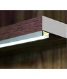 2m Aluprofil SLIM8 AC2/Z - Schwarz eloxiert, Aufbau, LED-Schiene