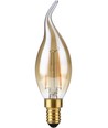 E14 2W dimmbare LED-Windstoßkerze - C35, Filament, 2200K, Goldglas