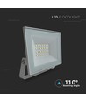 20W LED-Fluter - IP65, weißes Gehäuse, 6500K, Außenbereich