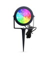 Outlet: Zigbee Pro LED Gartenstrahler 25W RGB+CCT, 2100LM, IP65, 230V - Schwarz