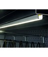 2m Aluprofil SMART16 BC3/U4 - Schwarz eloxiert, Aufbau, LED-Schiene