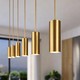 Fassung E14 & Rosette, Designer - Gold-Optik, 2m Kabel ohne Leuchtmittel
