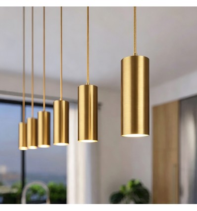 Fassung E14 & Rosette, Designer - Gold-Optik, 2m Kabel ohne Leuchtmittel