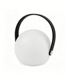 Wiederaufladbare RGB LED Tischleuchte Ø13cm - Weiß, inkl. Fernbedienung, IP54 Außen