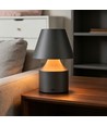 Wiederaufladbare LED-Tischleuchte - Grau, Touch-dimmbar, 3in1, IP20