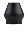 Wiederaufladbare LED Tischleuchte - Schwarz, Ø16cm, 21,5cm hoch, Touch dimmbar, 3in1, IP20