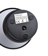 Wiederaufladbare LED Tischleuchte - Schwarz, Ø16cm, 21,5cm hoch, Touch dimmbar, 3in1, IP20