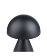 Wiederaufladbare LED-Tischleuchte - Schwarz, Ø15cm, 22cm hoch, Touch dimmbar, 3in1, IP20