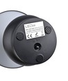 Wiederaufladbare LED-Tischleuchte - Schwarz, Ø15cm, 22cm hoch, Touch dimmbar, 3in1, IP20