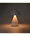 Wiederaufladbare LED-Tischlampe Innen/Außen - Schwarz, Touch-dimmbar, 3in1, IP54 für den Außenbereich