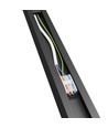 150cm Büroleuchte, Watt & CCT einstellbar - 3 Lichtfarben, 30W/40W/50W, 5 Jahre Garantie, schwarz