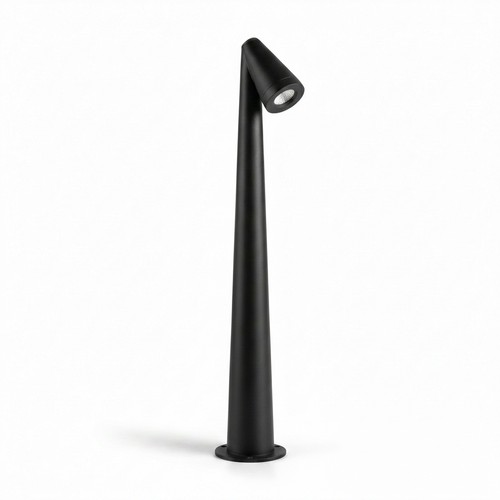 Schwarze Gartenlampe - 8W, 80 cm, IP65 Außenbereich, inkl. Leuchtmittel