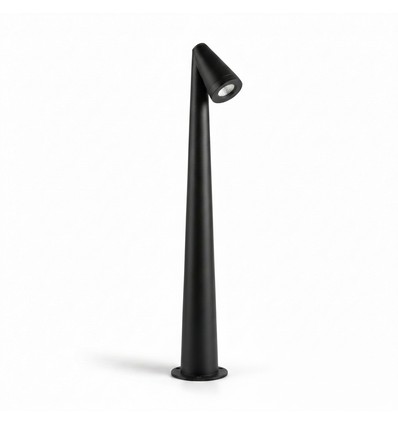 Schwarze Gartenlampe - 8W, 80 cm, IP65 Außenbereich, inkl. Leuchtmittel