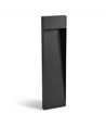 Schwarze Gartenlampe - 11W, 80 cm, IP65 Außenbereich, inkl. Leuchtmittel