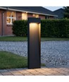 Schwarze Gartenlampe - 11W, 80 cm, IP65 Außenbereich, inkl. Leuchtmittel