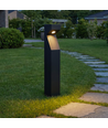 Schwarze Z Gartenlampe - 10W, 80 cm, IP65 Außen, inkl. Leuchtmittel
