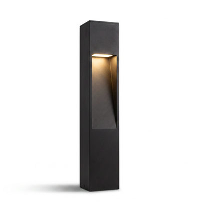 Schwarze Gartenlampe - 10W, 60 cm, IP65 Außenbereich, inkl. Leuchtmittel