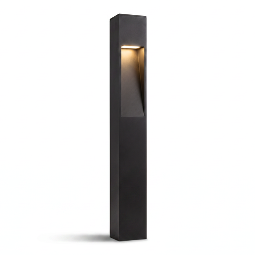 Schwarze Gartenlampe - 13W, 100 cm, IP65 Außen, inkl. Leuchtmittel