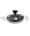 60W LED Deckenleuchte mit Ventilator - CCT, Schwarz, inkl. Fernbedienung