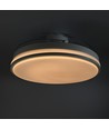 60W LED Deckenleuchte mit Ventilator - CCT, Schwarz, inkl. Fernbedienung